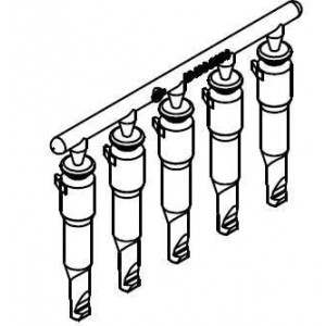 19431-0064, Автомобильные разъемы MALE PIN STRIP 10- 12TW AWG MX150L