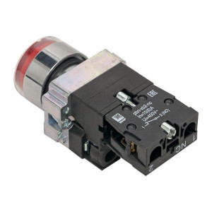 Кнопка BA42 с подсветкой 230В красн. NC PROxima xb2-bw42-230