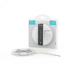 Лента Basic LED 2835/60 12V 4,8W/m 312lm/m 4000K 8mm IP20 5m 1/100 BT006