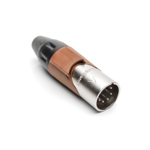 AX5M1M, Разъемы XLR 5P PIN M PLUG BROWN MARK SLEEVE