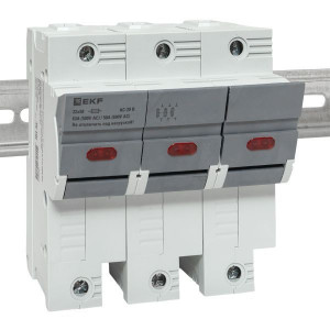 Предохранитель-разъединитель DF 22х58 3Р (тип ПВЦ) EKF