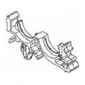 08911472, Автомобильные разъемы CONDUIT CLIP ROSEBUD SIZE 13 6.35 DIAM