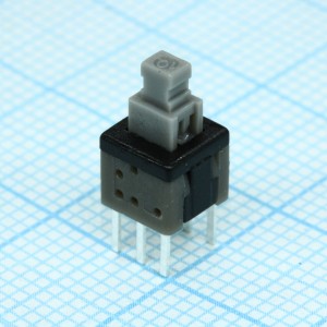 MPS-580ND-G, Кнопочный переключатель без фиксации 5,8х5,8мм 100mA 30VDC, 6pin