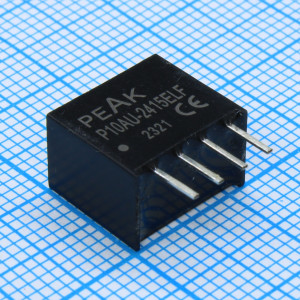 P10AU-2415ELF, Преобразователь DC/DC, на печатную плату, 2Вт вход 24В выход 15В 133мА