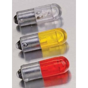 586-2406-205F, Светодиодные лампы - Светодиоды с цоколем White, x0.333 y0.365 412mcd, 7.5mA