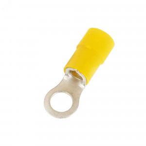 Наконечник с отверстием под винт и изолир.фланцем ПА, легкий ввод жилы, 16-25 кв.мм М10( 2F10P-EE-PA