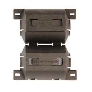 ESD-SR-S10M, Ферритовые фильтры с зажимами 15.5x18.5mm 300MHz Mn-Zn 85C