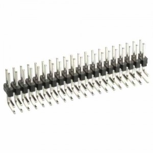 M20-9952545, Проводные клеммы и зажимы 25+25 DIL HORIZONTAL PIN HEADER GOLD HT