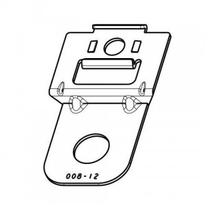 1027-008-1200, Автомобильные разъемы SIDE MOUNTING BRACKET, METAL