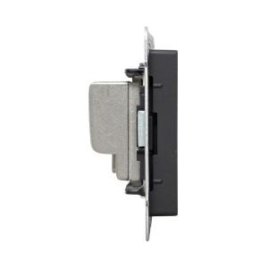 Механизм розетки TV, проходная, ч-рный Эпика EKF UP1-SOB-TV-2