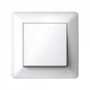 ATLASDESIGN AIR 1-постовая РАМКА, БЕЛЫЙ/дымчатый белый ATN220101