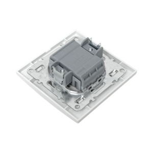 Выключатель 2-кл. СП Минск 10А IP20 с индикатором бел. Basic ERV10-123-10