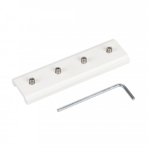 Коннектор прямой MAG-ORIENT-CON-I (WH) 035802, Прямой коннектор для соединения треков MAG-TRACK-ORIENT в линию при подвесном, накладном и встраиваемом монтаже. Материал сталь, цвет белый. Размер ДxШxВ: 80x23x6 мм.