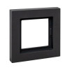 1 - местная рамка, IP44, ч-рная, пластик Эпика EKF UP1-FPB-01-44