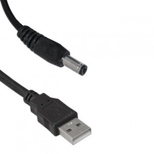 USB2.0 A(M)-DC2.1X5.5MM 1.5M, Шнур питания USB AM - DC2.1x5.5 мм, длина 1.5 м