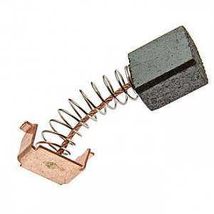 BRUSH 6X10X11  SPRING, Щетка для электродвигателя brush 6x10x11  графитовая с пружиной
