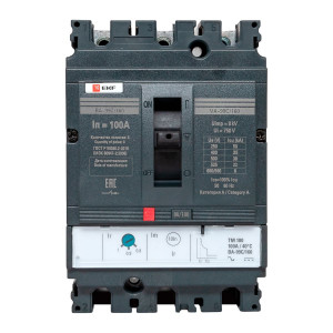 Выключатель автоматический 3п 160/100А 36кА ВА-99C Compact NS PROxima mccb99C-160-100