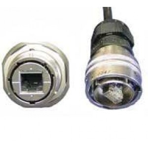 RJF6MZN, Модульные соединители / соединители Ethernet PlugMetallicPG Gland