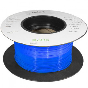 FT 0.46X0.15X305 BLUE, Фторопластовая трубка 0.46мм, синяя, бухта 305м