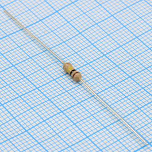 CF25100KJTB050, Резистор углеродистый 0.25Вт 100кОм ±5% ТКС -350ppm/°C....500ppm/°C