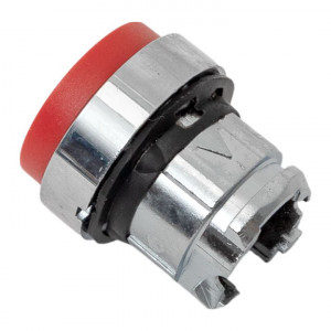 Исполнительный механизм кнопки XB4 красный выпирающая возвратный без фиксации, без подсветки IP65 EKF XB4BL-R-65