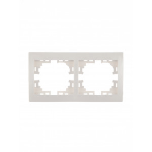 Рамка 2-м Mira горизонт. бел. 701-0200-147
