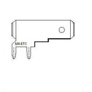 19713-4001, Клеммы QK DISCONNECT FLAG