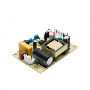 LO15-10D0512-07, Преобразователь AC/DC Mornsun, 15 Вт, вход 85-264VAC c 2 выходами, открытый на шасси