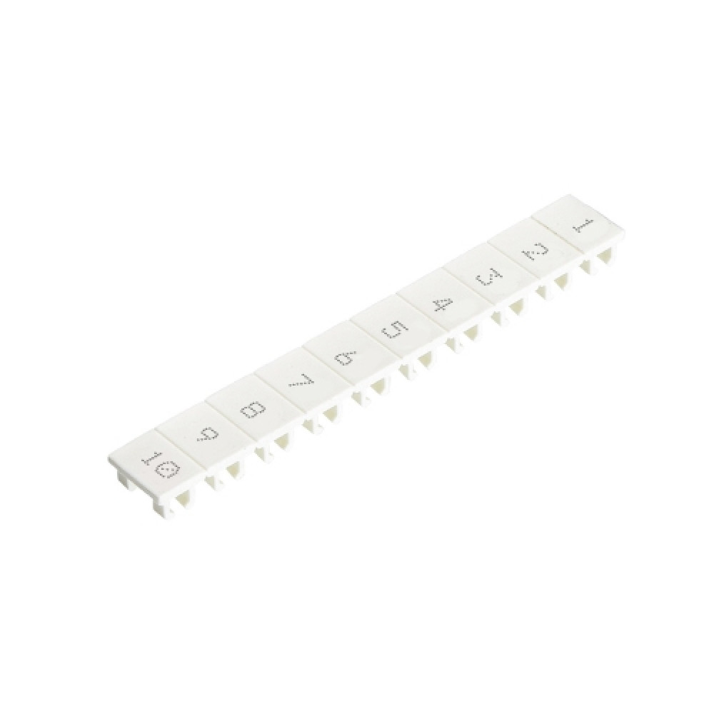 Изображение товара Маркировка для клемм 9705A/8/10 B, белая, 10 шильдиков Wieland Electric