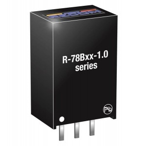 R-78B2.5-1.0, Преобразователи постоянного тока в постоянный без изоляции 1A DC/DC REG 4.75-34Vin 2.5Vout