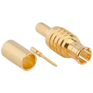 252103-75, РЧ соединители / Коаксиальные соединители MCX ST CRIMP PLUG 179/U GOLD 75 OHM