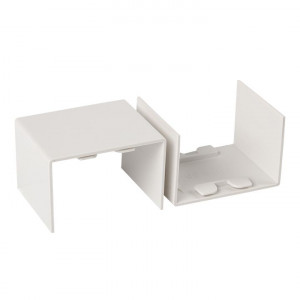 Соединитель (60х40) (4 шт) белый EKF-Plast