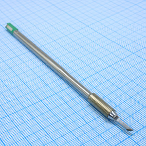 T9130-2.0SK, Жало для паяльника Y9130 для ST-1509 скошенный под 45° резец 3.3мм толщиной 2мм