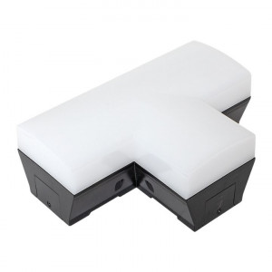 Фигурный коннектор для светодиодных линейных светильников ДБО-T черный 10Вт 4000К IP20 LUMA EKF LBL-T-10-B-4000