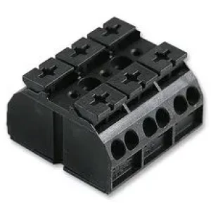 862-503, Клеммная колодка с перегородкой в панель, 2
ряда, 3 вывод(-ов), 20 AWG, 12 AWG, 32 А\Wago