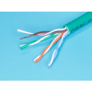 UTP4-24SR5/E E, Кабель Витая пара 8 проводов, кат. 5е, многожильный, (PCnet),  бухта 300м, зеленый