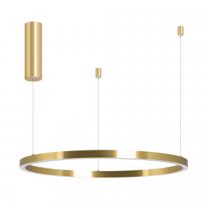 Светильник SP-CONGO-MULT-1-R800-42W Day4000 (BK, 120 deg, 230V) 046248, Подвесной светильник. Мощность 42 Вт, св. поток 2500 лм, 60 лм/Вт, дневной 4000 K, CRI>90, угол 120°, напряжение питания 230 В. Черный круглый корпус из алюминия, экран силикон, степень защиты IP20. Размер: диаметр 800 мм, высота 25 мм, ширина профиля 25