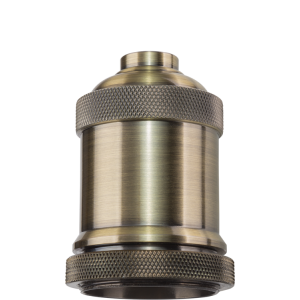 Патрон электрический 61 518 NLH-V01-007-E27 подвес. метал. чернен. бронз. 61518