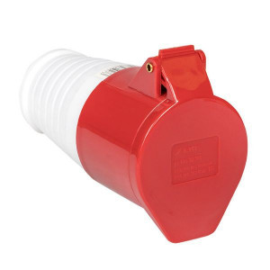 Розетка кабельная 32А 380В 3P+РЕ+N IP44 (225) ps-225-32-380