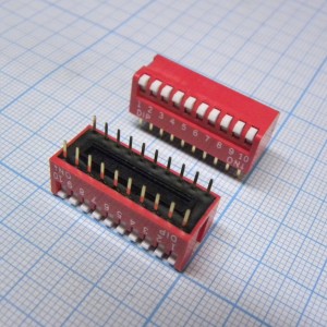 DP-10-V, движковый переключатель