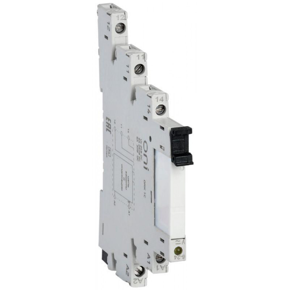 Изображение товара Реле интерфейсное ORK с розеткой 1C 24В DC ORK-1-1C-DC24V