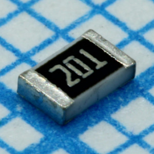 CR0805-JW-201ELF, Толстопленочный ЧИП-резистор 0805 20Ом ±5% 0.125Вт -55°С...+155°С