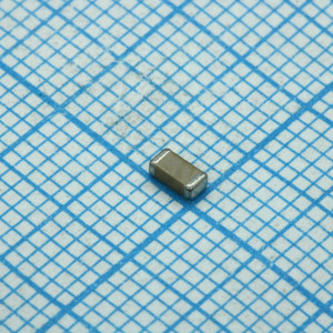 CC1206KKX7RCBB332, Керамический ЧИП-конденсатор 3300пФ 1000В X7R ±10% типоразмер 1206 125°C лента на катушке