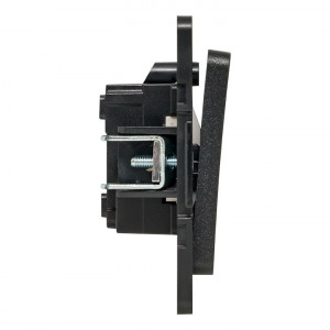 Выключатель 1-кл. Стокгольм 10А винтов. клеммы механизм черн. PROxima EZV10-021-20