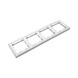 4 - местная рамка, алюминий, пластик Эпика EKF UP1-FPA-04