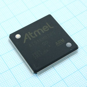 AT91RM9200-QU-002, Микроконтроллер ядро ARM9 128Кбайт ПЗУ 208PQFP