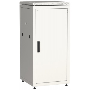 Шкаф сетевой 19" LINEA N 28U 600х600 мм металлическая передняя дверь серый LN35-28U66-M