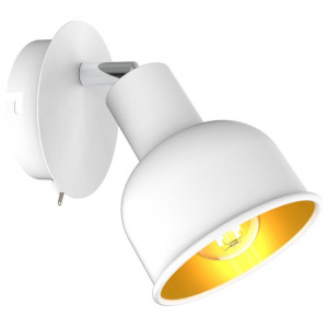 Светильник настенно-потолочный спот Esmeree 7056-701 1 х Е14 40 Вт поворотный с выключателем Б0054742