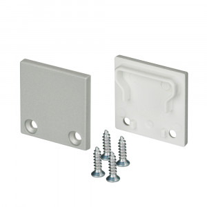 Заглушка SL-LINE-2011M SQUARE глухая 024320, Пара заглушек (без отверстия) для профиля SL-LINE-2011M с экраном Square. Глухая, без отверстия. В комплекте 2 заглушки, 4 шурупа. Цена за весь комплект.