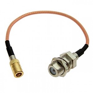 SMB-K-1.5-316-15CM-F-KY-1.5, Разъем высокочастотный SMB-K-1.5-316-15CM-F-KY-1.5, длина 15 см